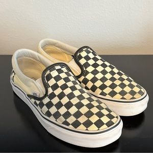 Vans Classic Slip-On Checkerboard Skate Shoe